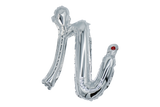 Mini Script Letter Balloons Silver