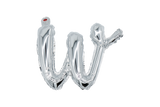 Mini Script Letter Balloons Silver