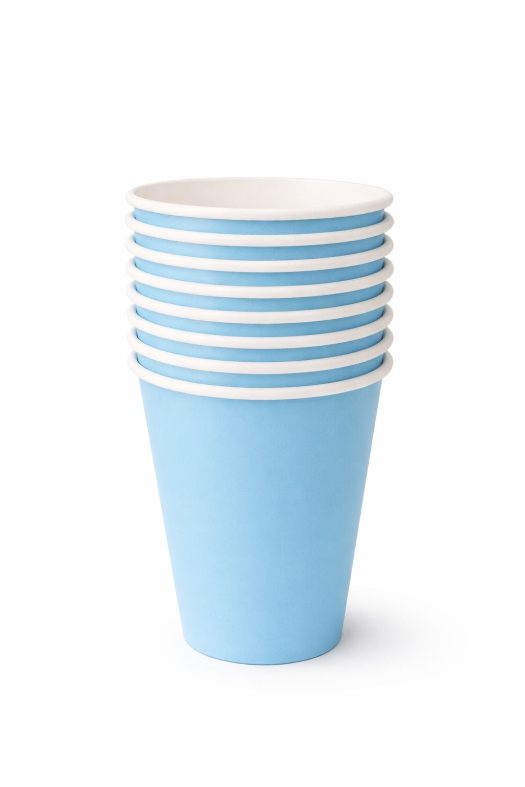 PALE PLUE CUP  8 PCS
