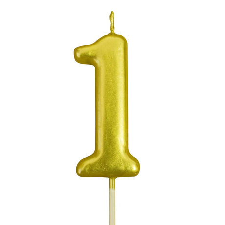 Number  Candle Gold