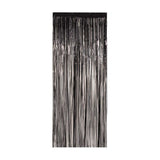 METALLIC FRINGE CURTAIN