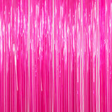 NEON FOIL FRINGE CURTAIN