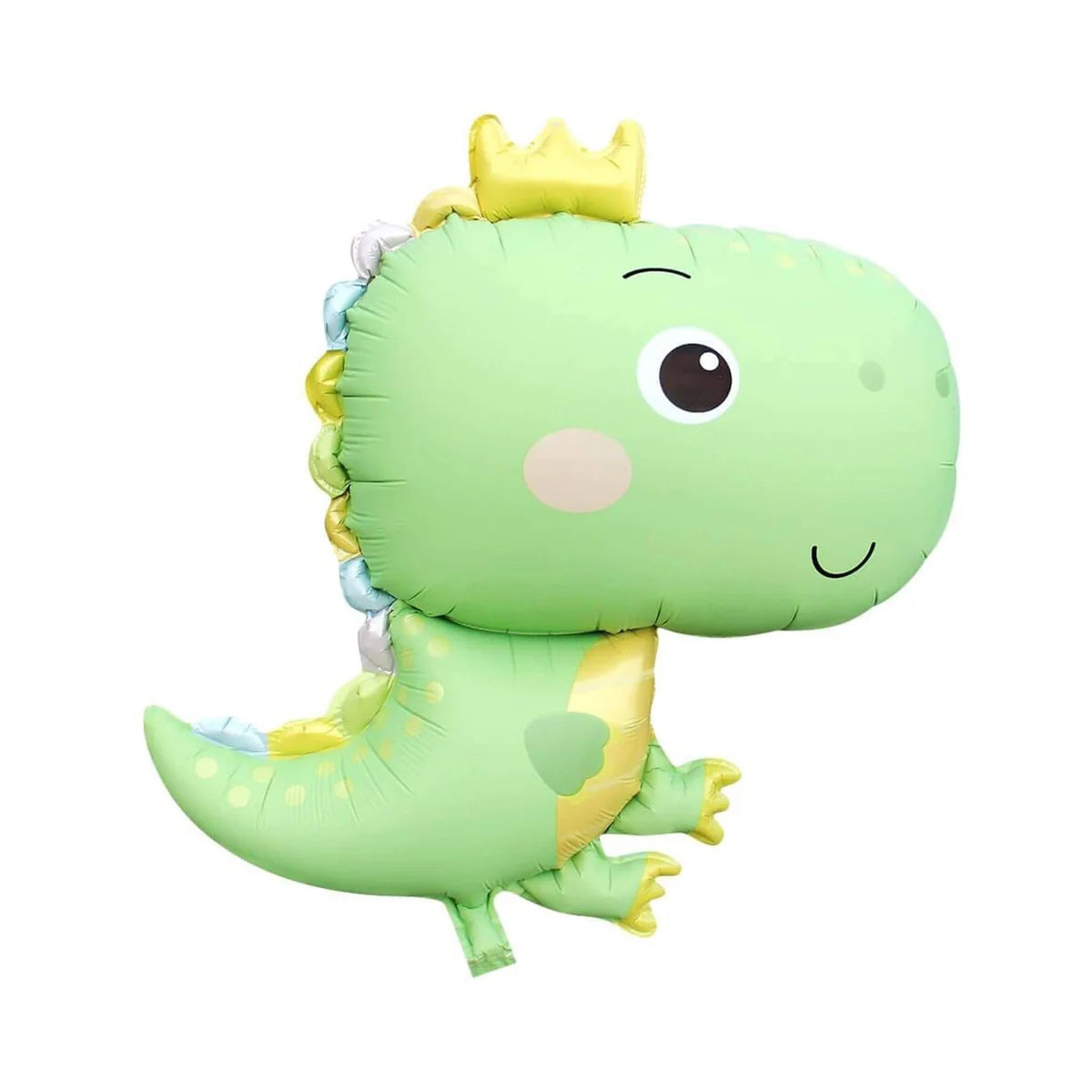 CUTE GREEN DINO LARGE SHAPE BALLOON