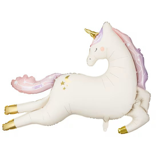 CUTE UNICORN LARGE SHAPE BALLOON
