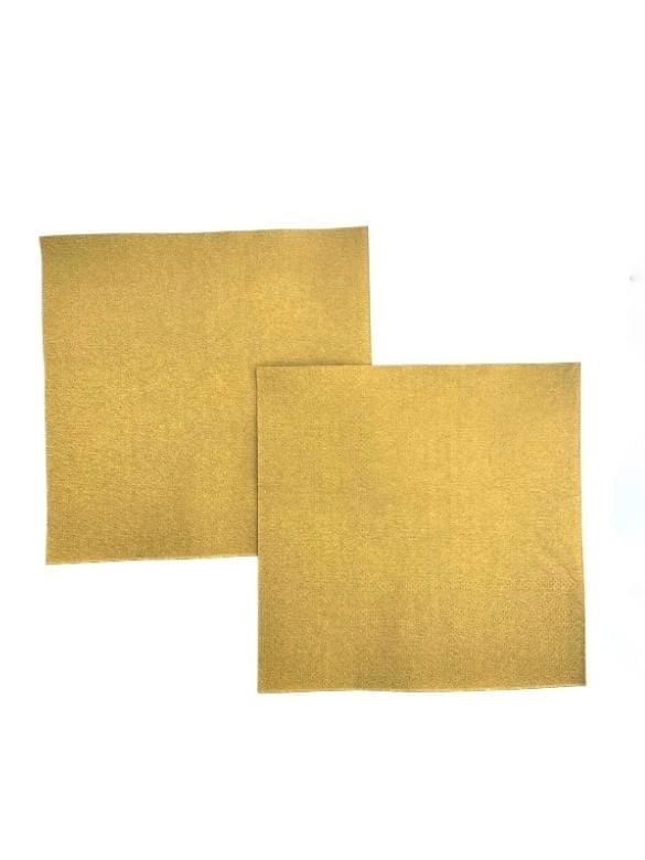 SOLID COLOR NAPKINS GOLD