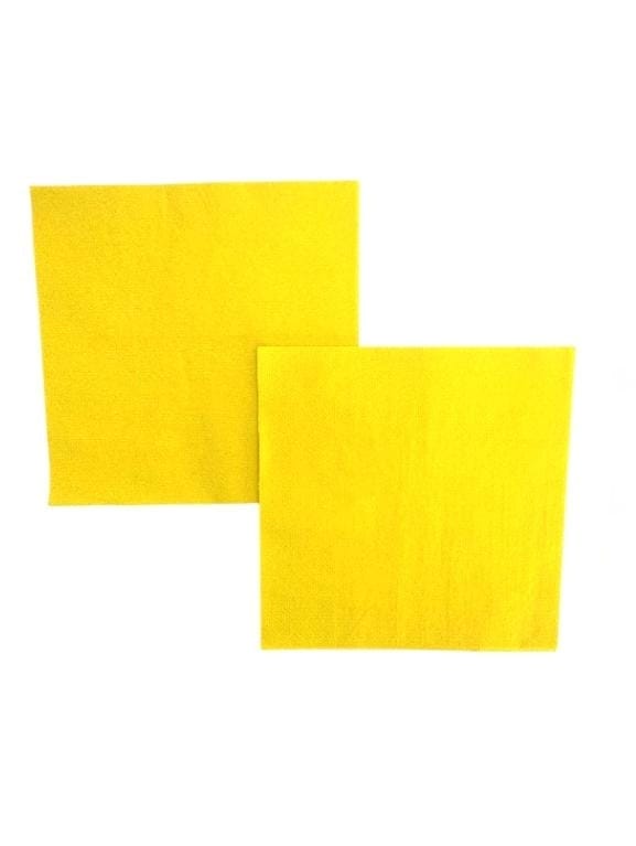 SOLID COLOR NAPKINS YELLOW
