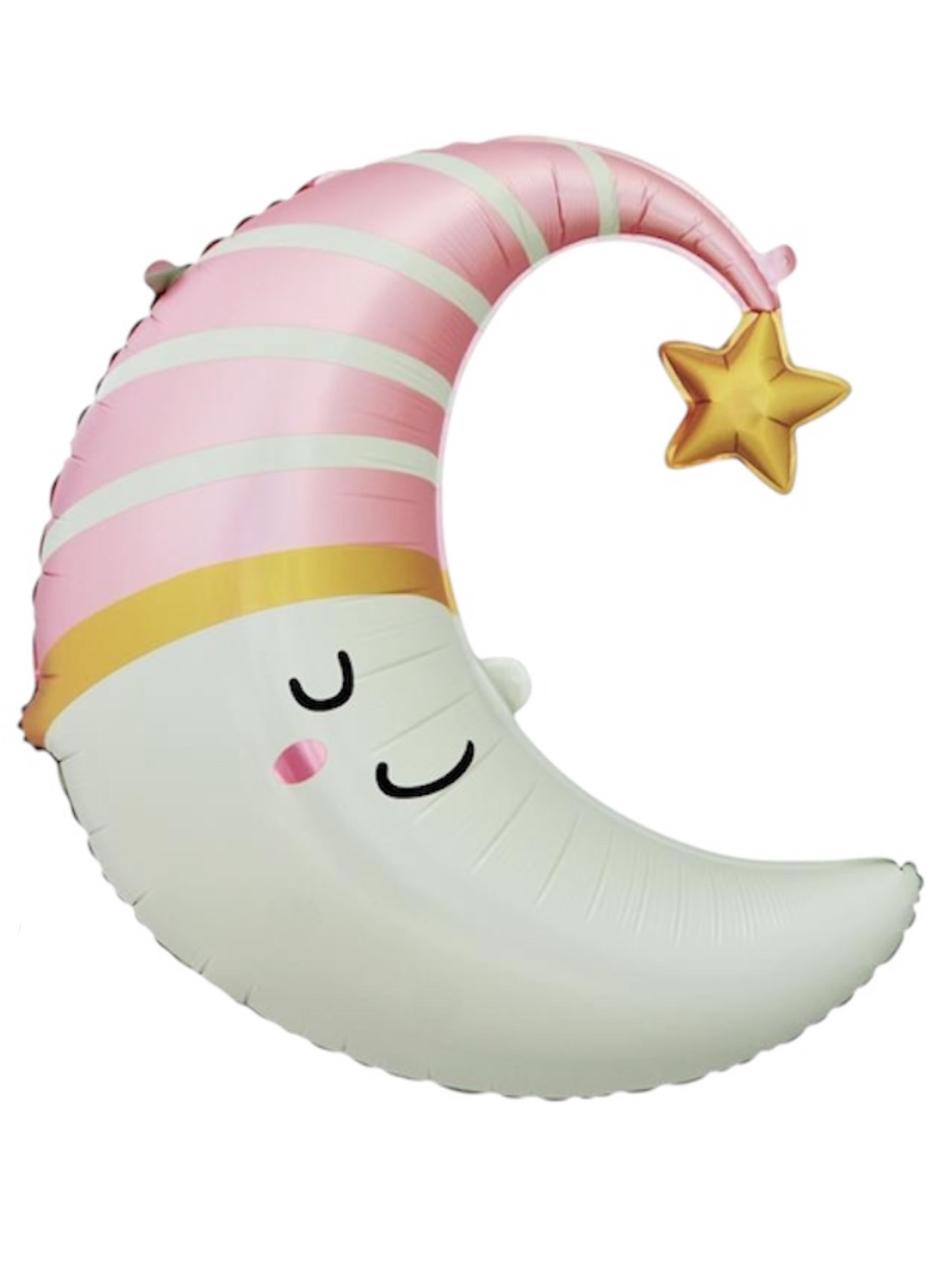 BABY MOON PINK BALLOON