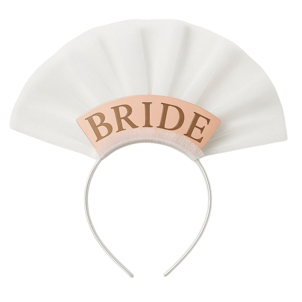 BRIDE CARD HEAD BAND