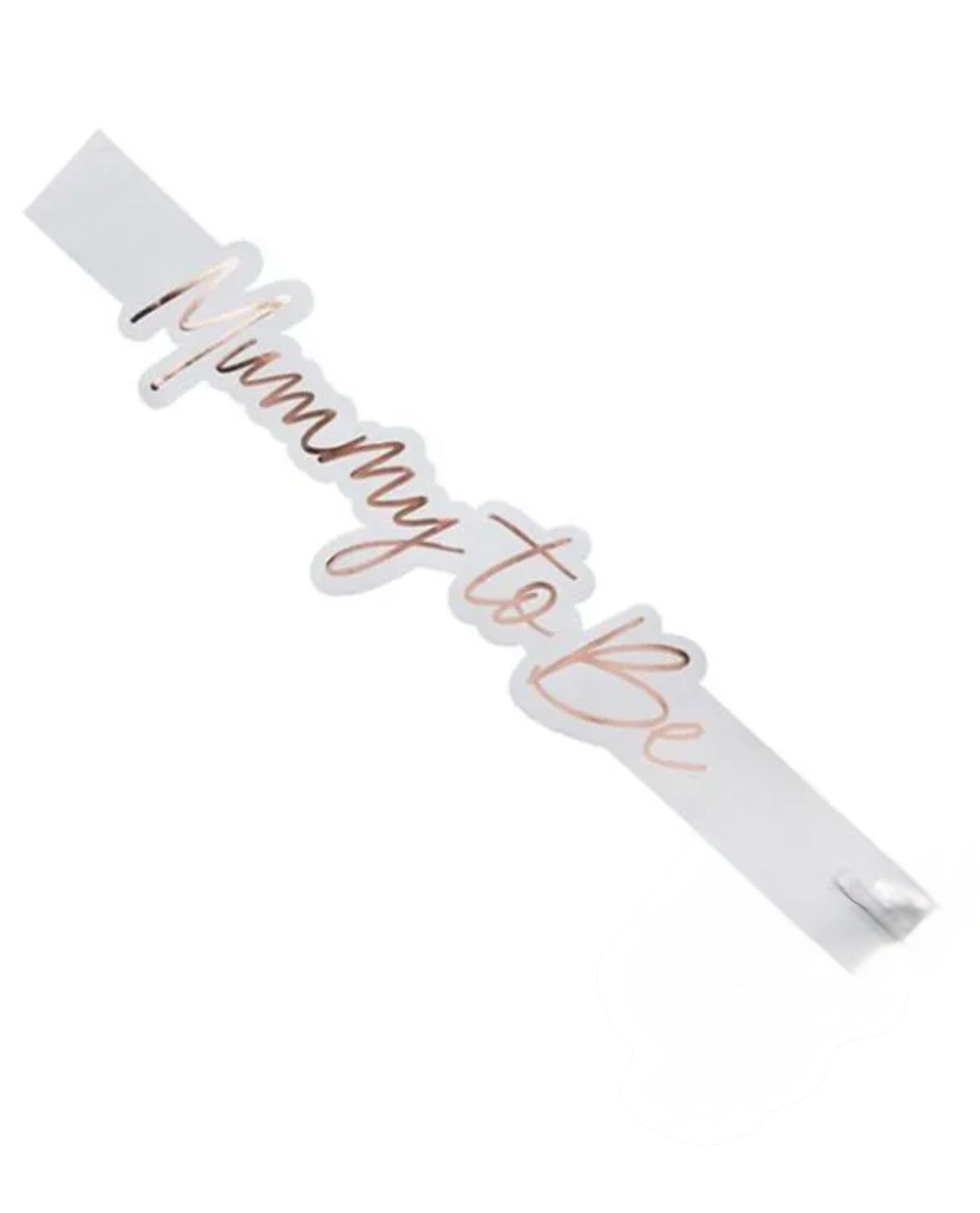 ROSE GOLD MUMMY TO BE TRENDY SASH