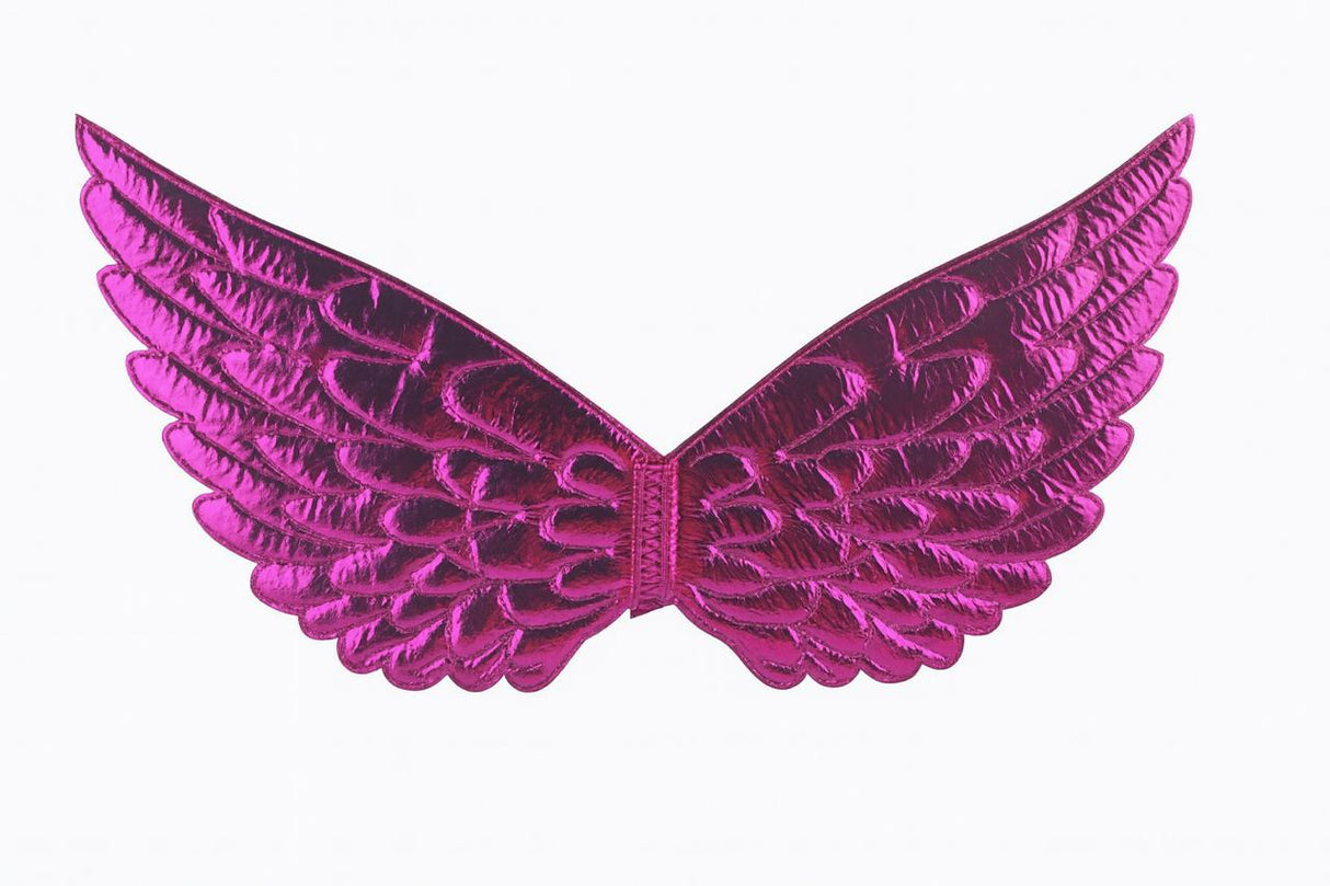MINI SHINY WINGS HOT PINK