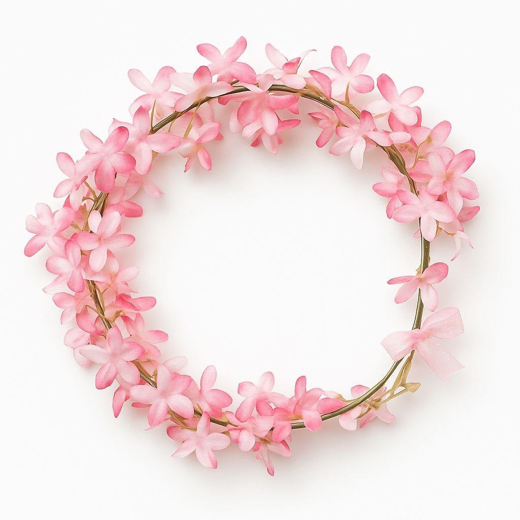 FLOWER HEAD PIECE PINK