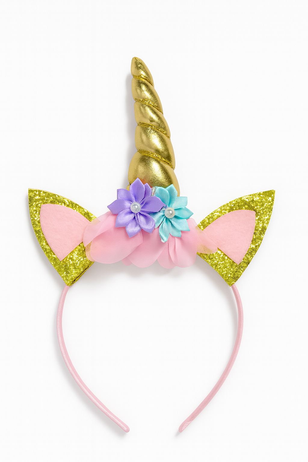 UNICORN FLASHING HEAD BAND GOLD