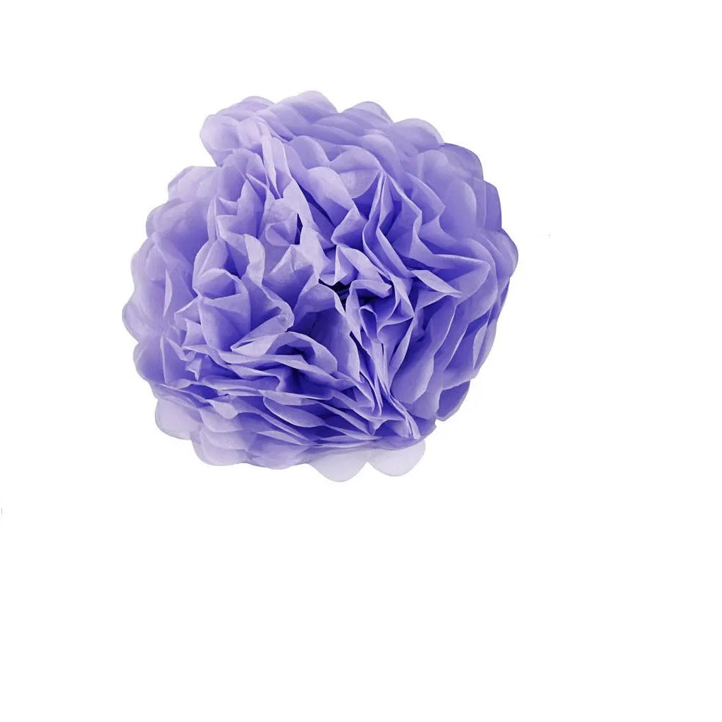 FLUFFY DECORATIONS COLORS PURPLE 20 CM