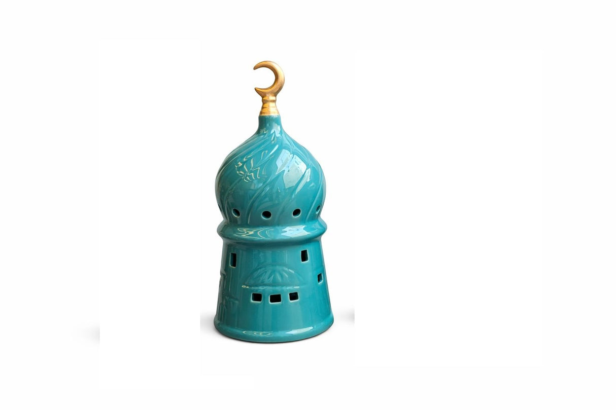 SHORT DARK TURQUOISE MINARET