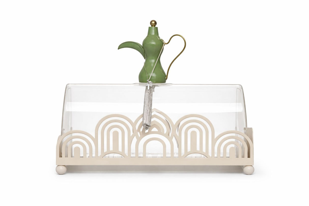 RAMADAN TRAY WITH DALLAH HANDLE