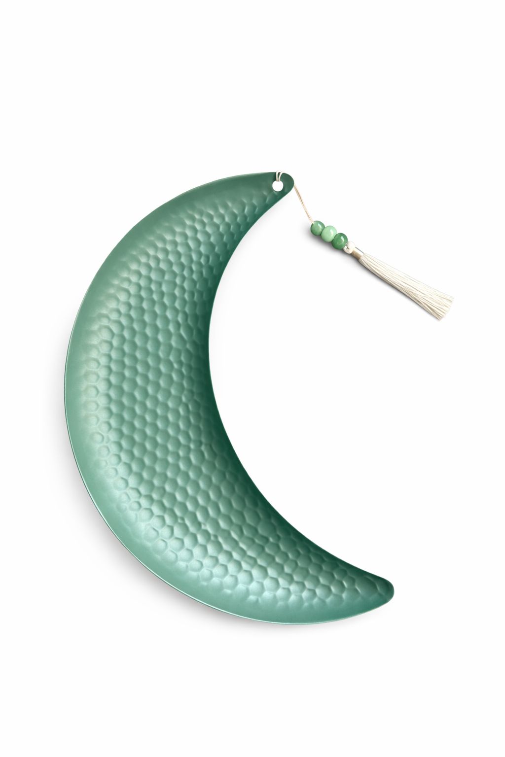 DARK TURQUOISE CRESENT TRAY