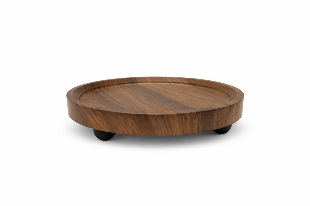 Round Wooden Tray