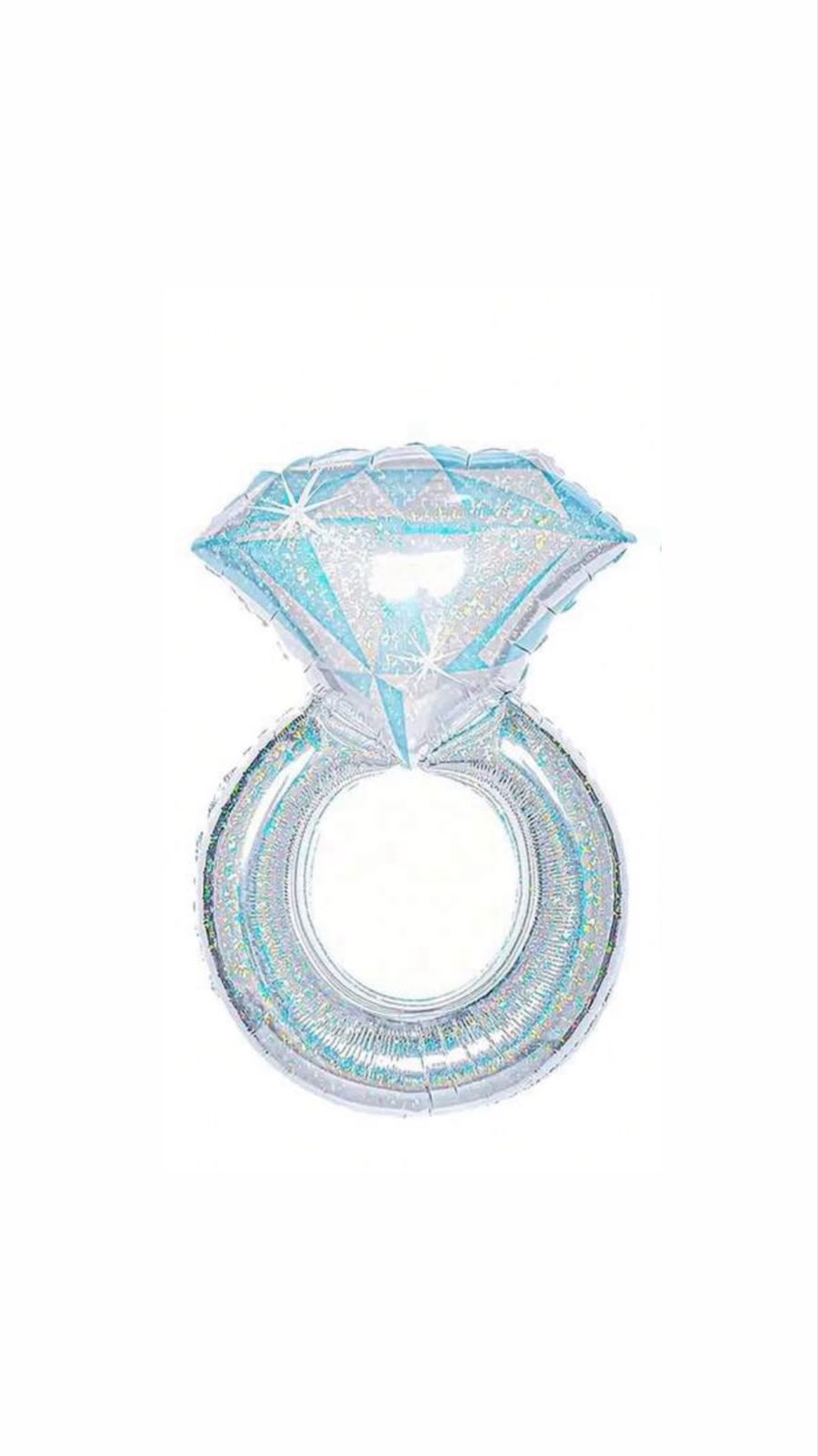 IRIDESCENT ENGAGMENT RING