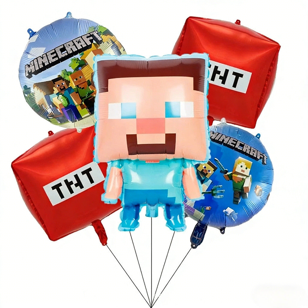 MINECRAFT BALLOON BOUQET