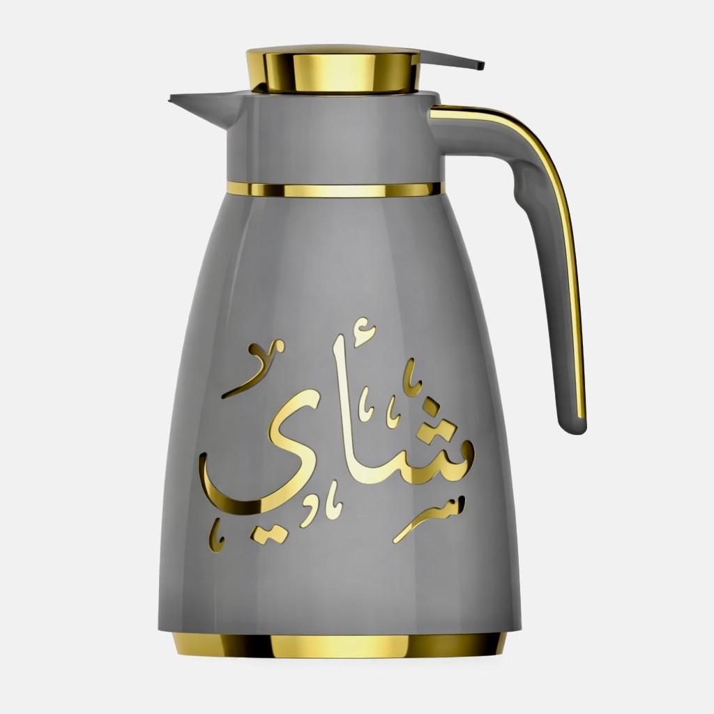GREY TEA POT