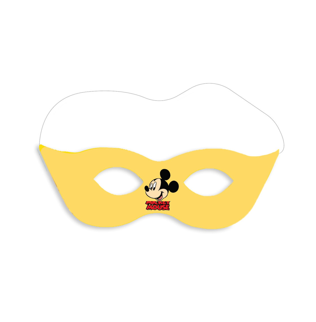 "MICKEY  MOUSE PARTY MASKS" 8 PCS