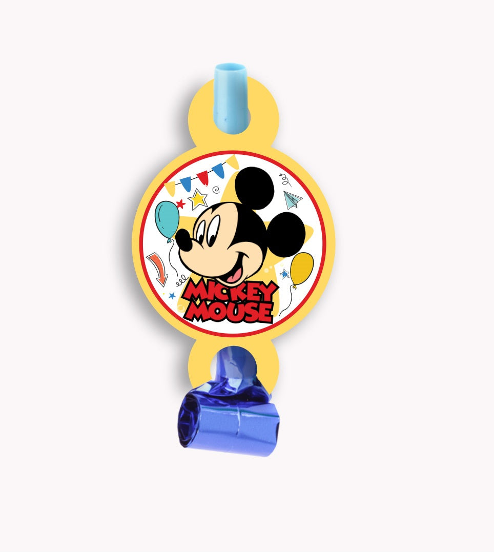 MICKEY  MOUSE BLOWOUTS 8 PCS