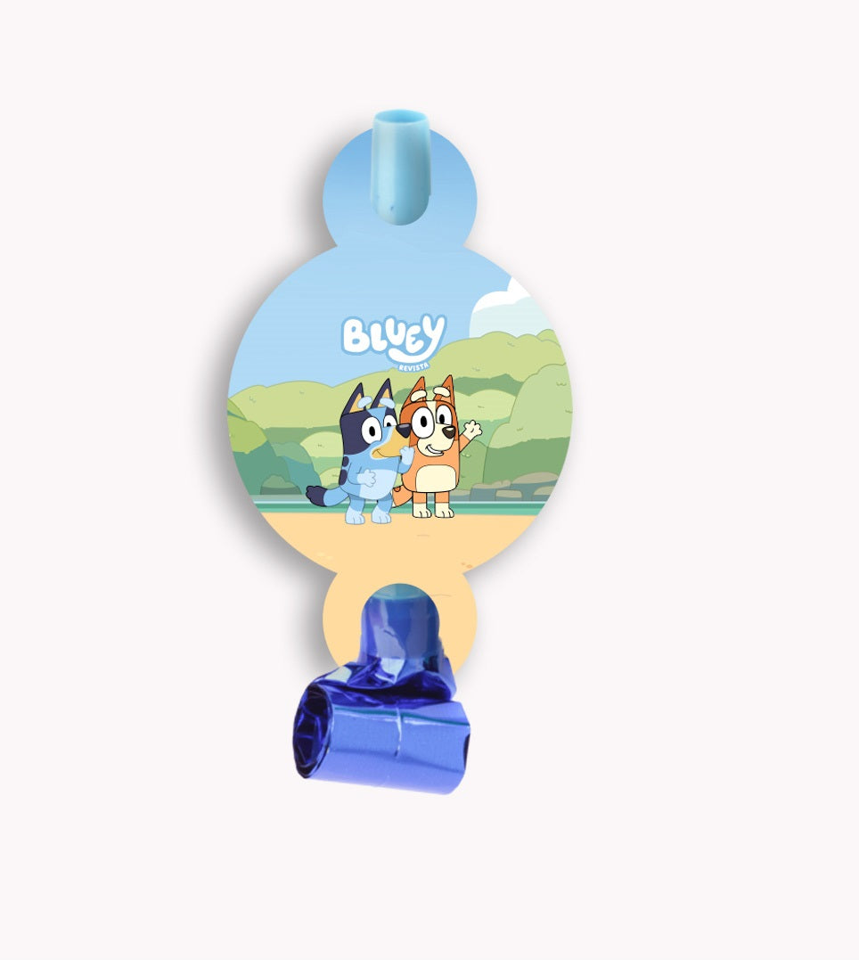 BLUEY BLOWOUTS 8 PCS