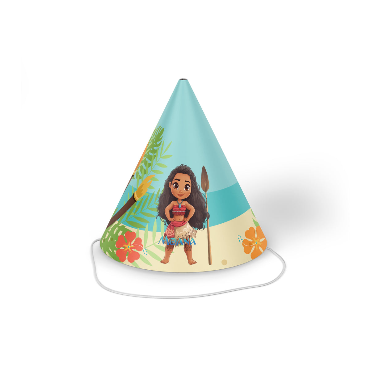 "MOANA PARTY HATS" 8 PCS
