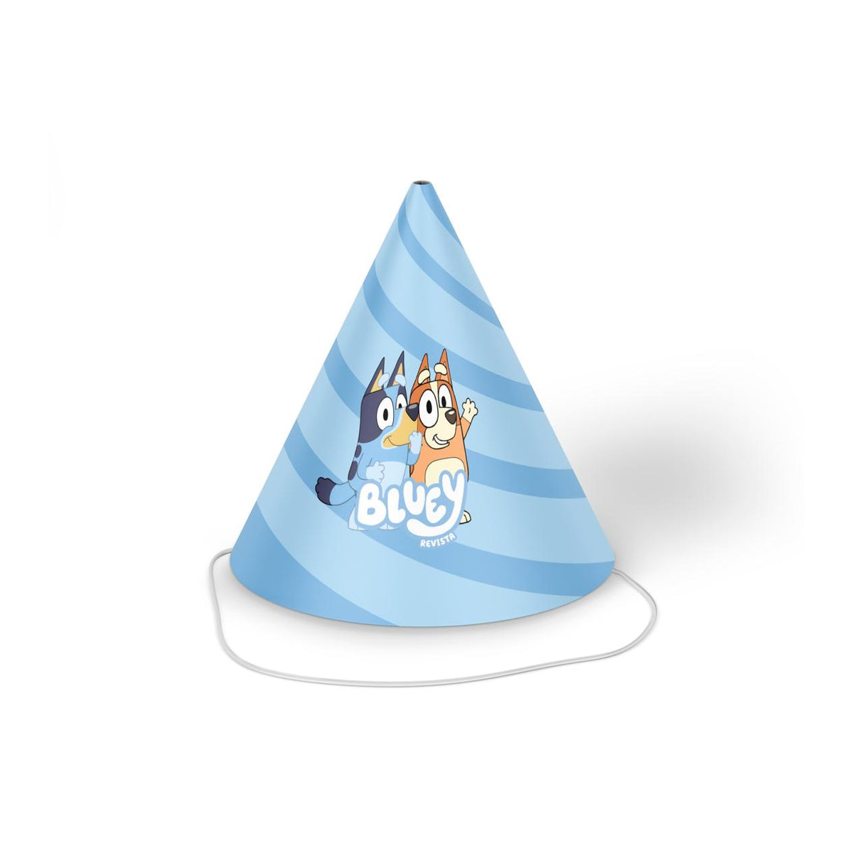 "BLUEY PARTY HATS" 8 PCS