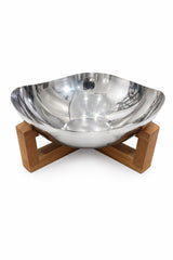 SALAD BOWL WITHE WOODEN STAND