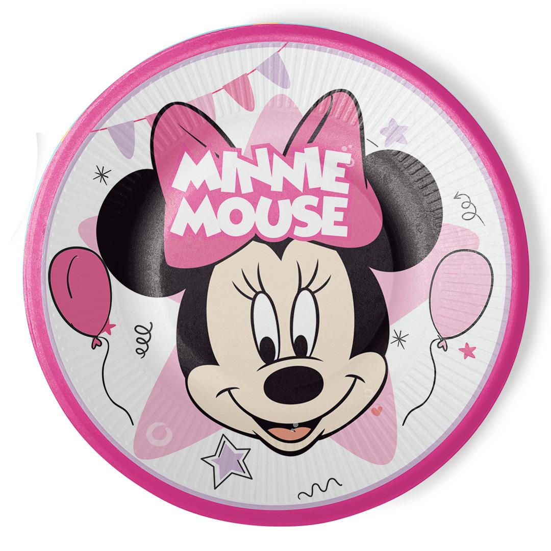 MINNIE PLATE 8PCS