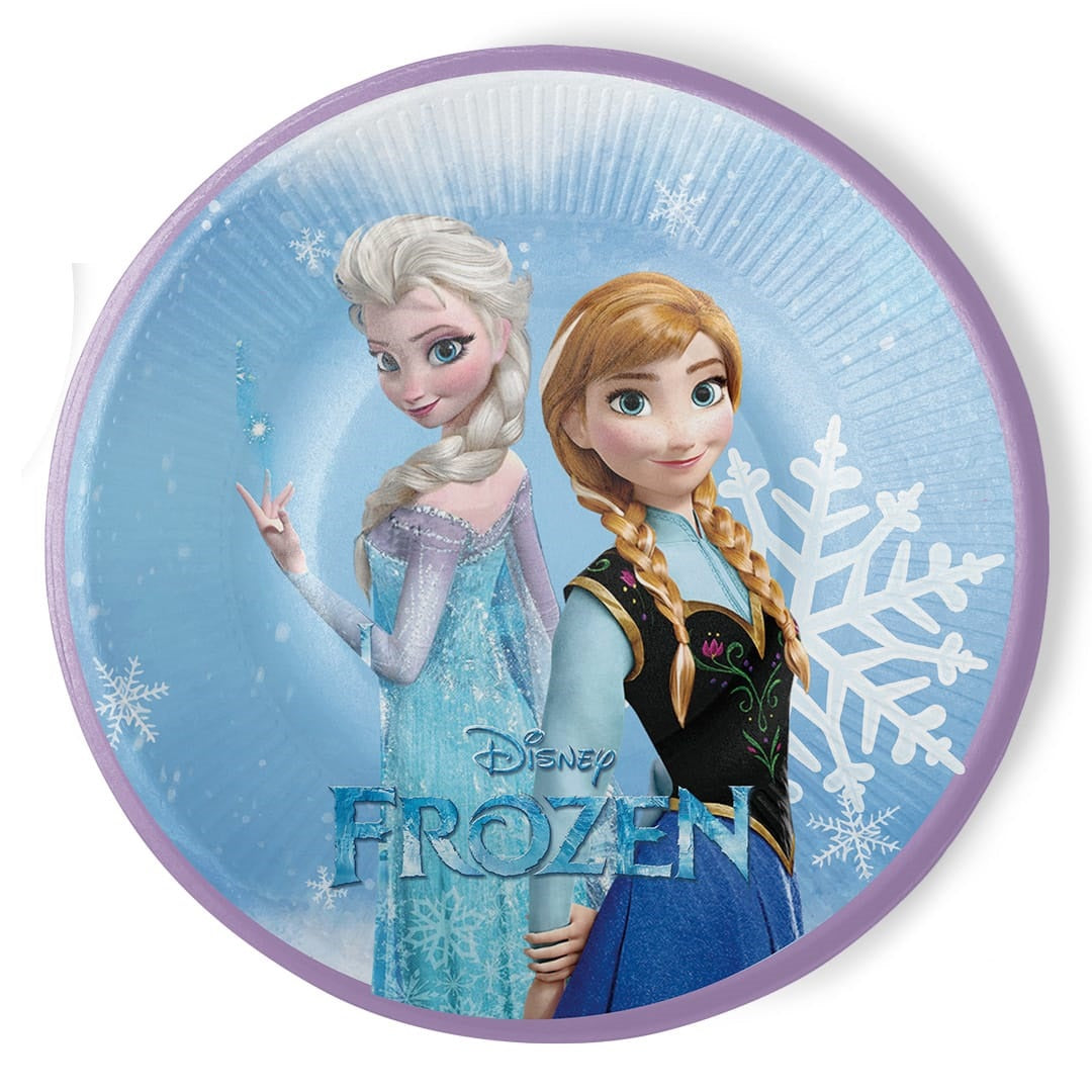 FROZEN PLATE 8 PCS