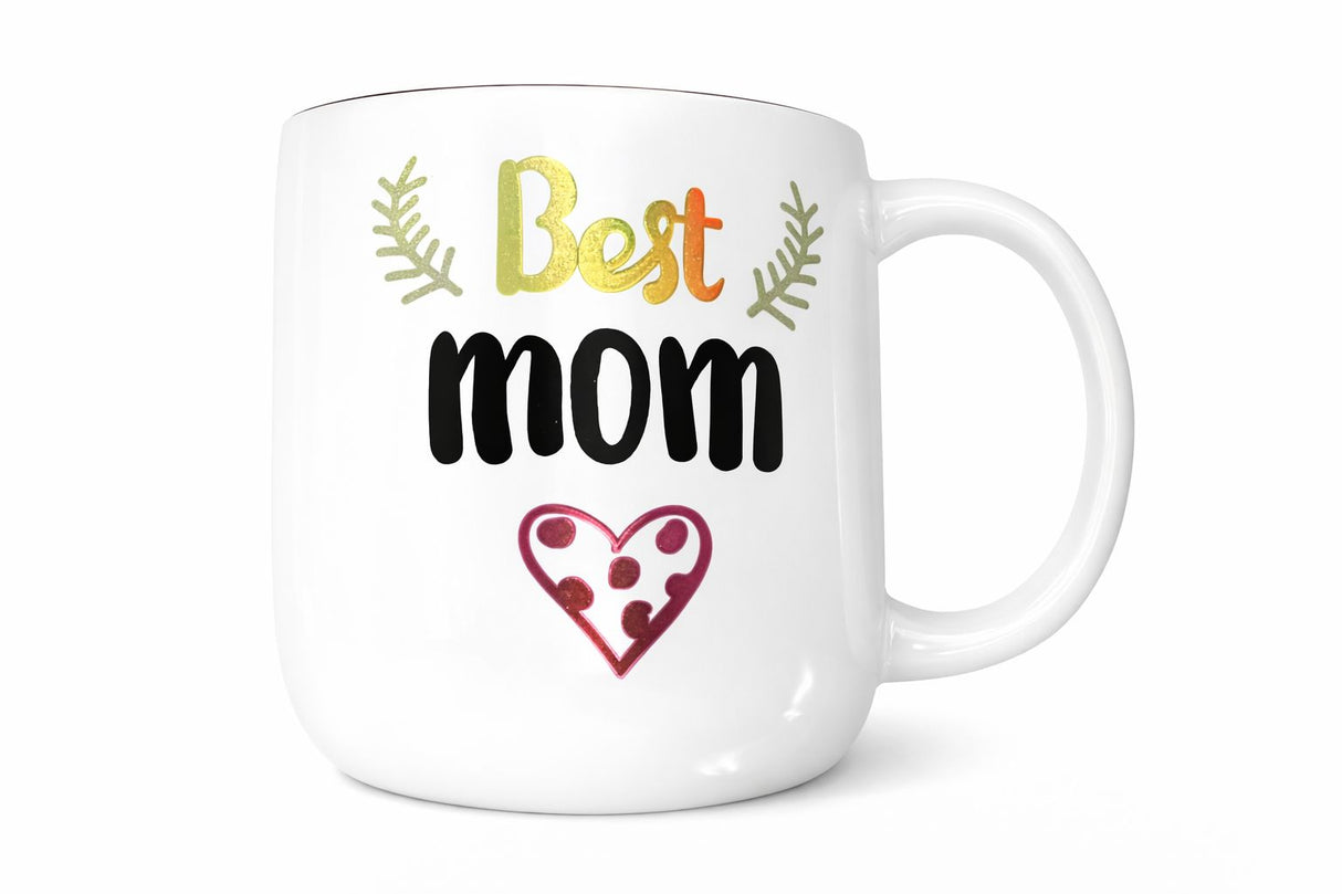 COLORFUL BEST MUM  MUG