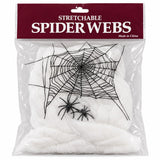 ASSORTED STRETCHABLE SPIDERWEBS