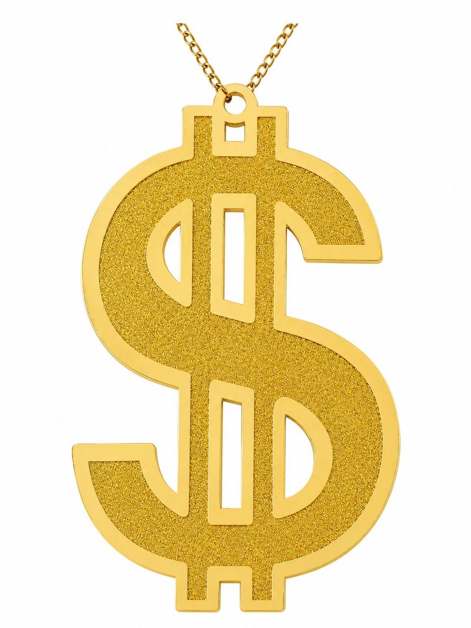DOLLAR SIGN NECKLACE
