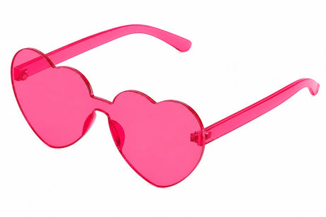 HEART SHAPE PARTY GLASSES COLORS
