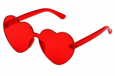 HEART SHAPE PARTY GLASSES COLORS