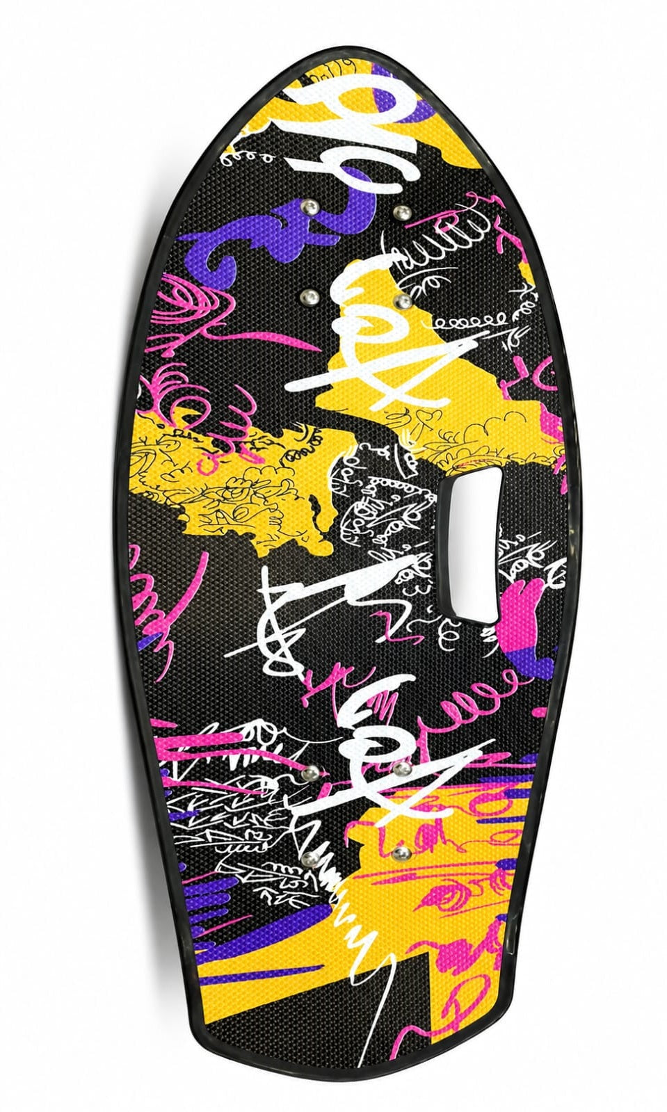 ABSTRACT SKATE BOARD WITH HANDLE