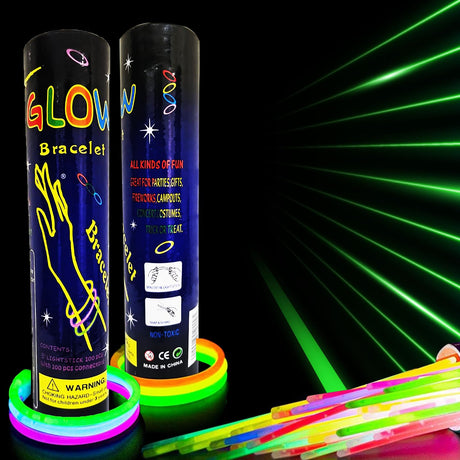 GLOW STICKS 100 PCS