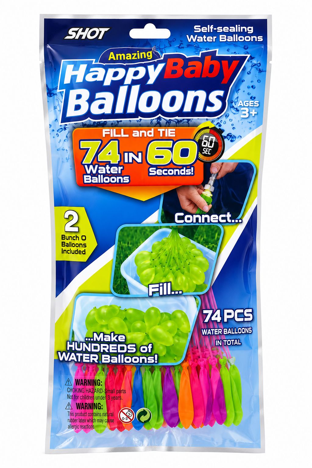 74 WATER BALLOONS