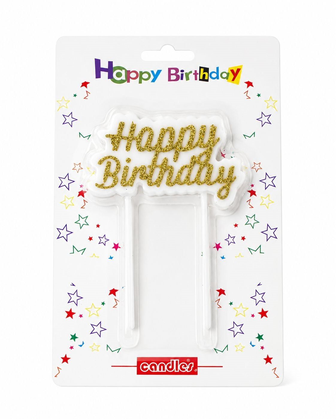 HAPPY BIRTHDAY MESSAGE CANDLE