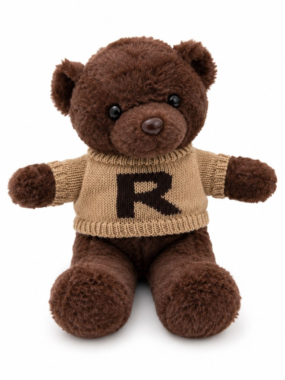 30CM TEDDY WEARING KNIT VEST