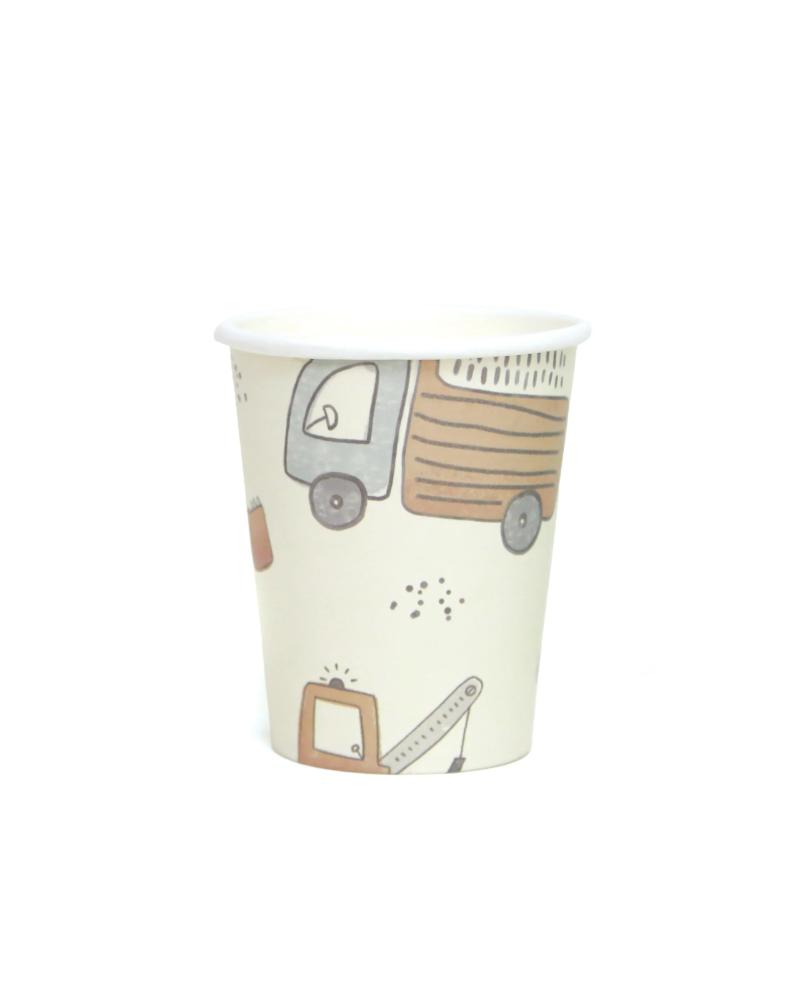 CUTE TRACTORS CUPS