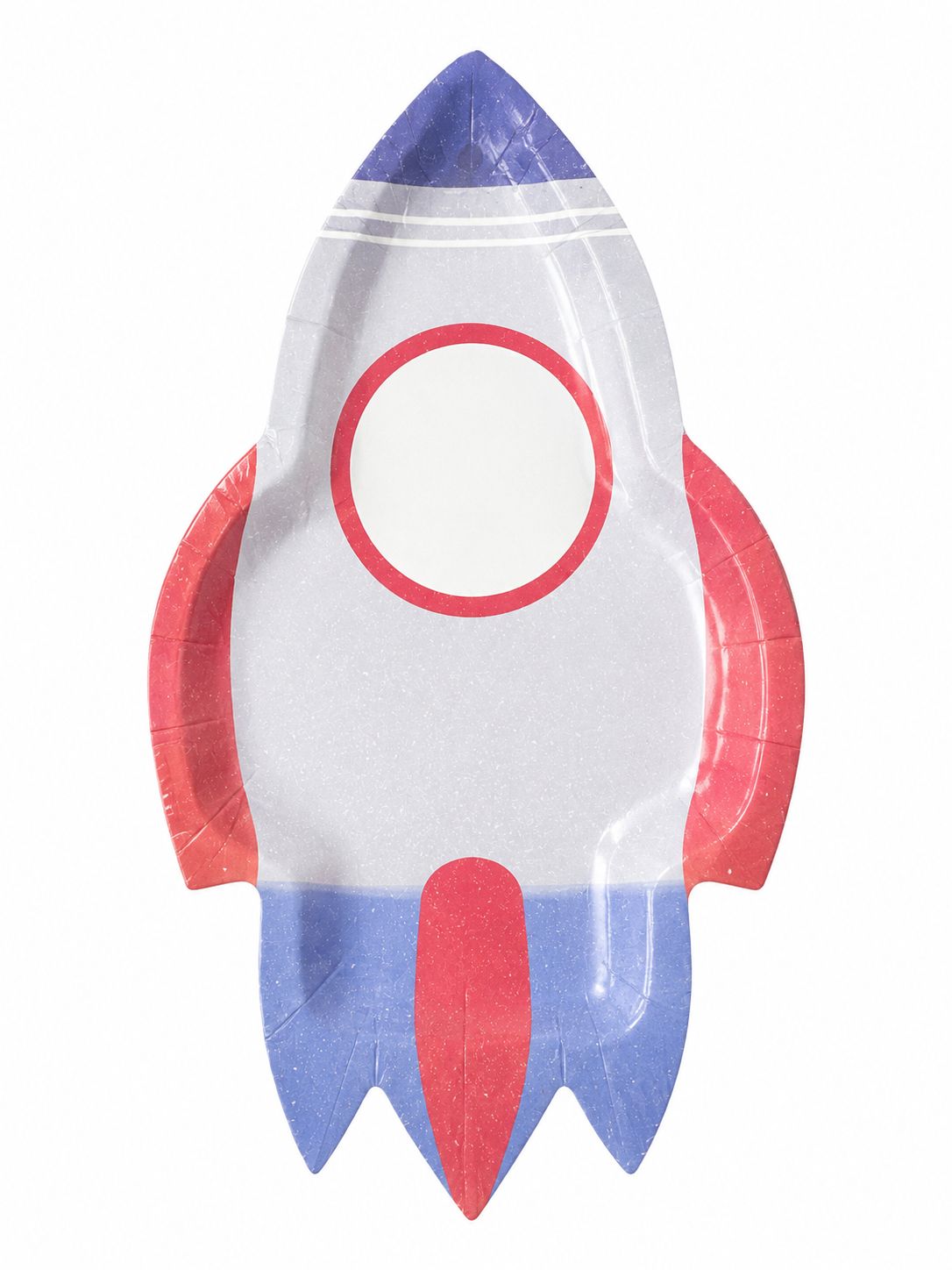 SPACE ROCKET DESSERT PLATES