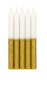 GLITTER HALF AND HALF CANDLES