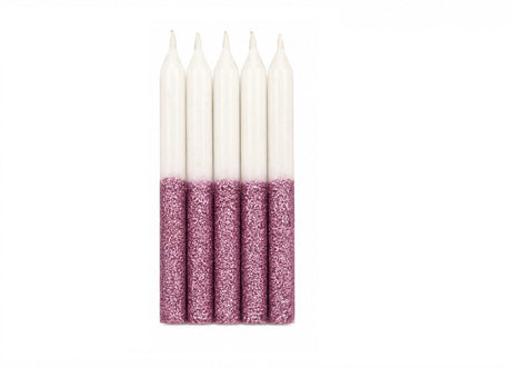 GLITTER HALF AND HALF CANDLES