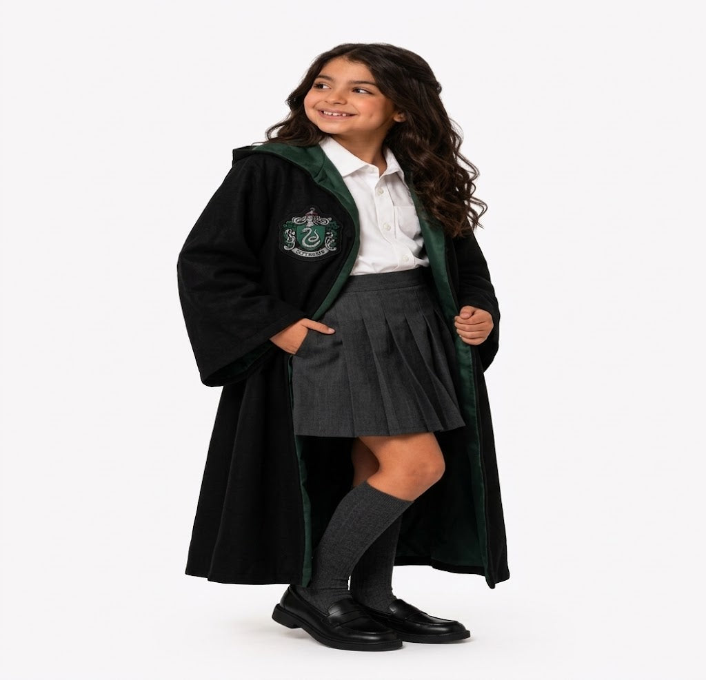 HARRYPOTTER SLYTHRIN ROBE 9-10