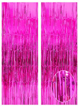 METALLIC FRINGE CURTAIN