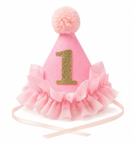 MINI FIRST BIRTHDAY HAT