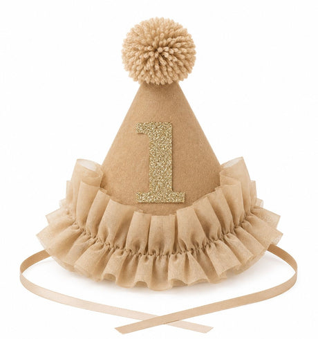 MINI FIRST BIRTHDAY HAT